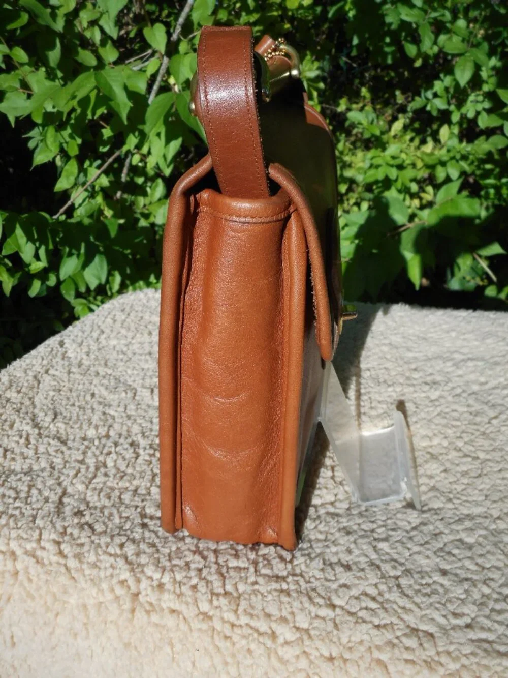 Vintage Coach Murphy  Bag 9930, in British Tan - Picture 4 of 12